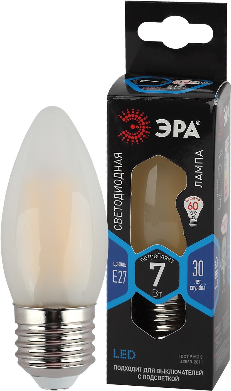 

Лампочка ЭРА Б0027953 Светодиодная свеча матовая F-LED B35-7w-840-E14 frozed, Б0027953 Светодиодная свеча матовая F-LED B35-7w-840-E14 frozed