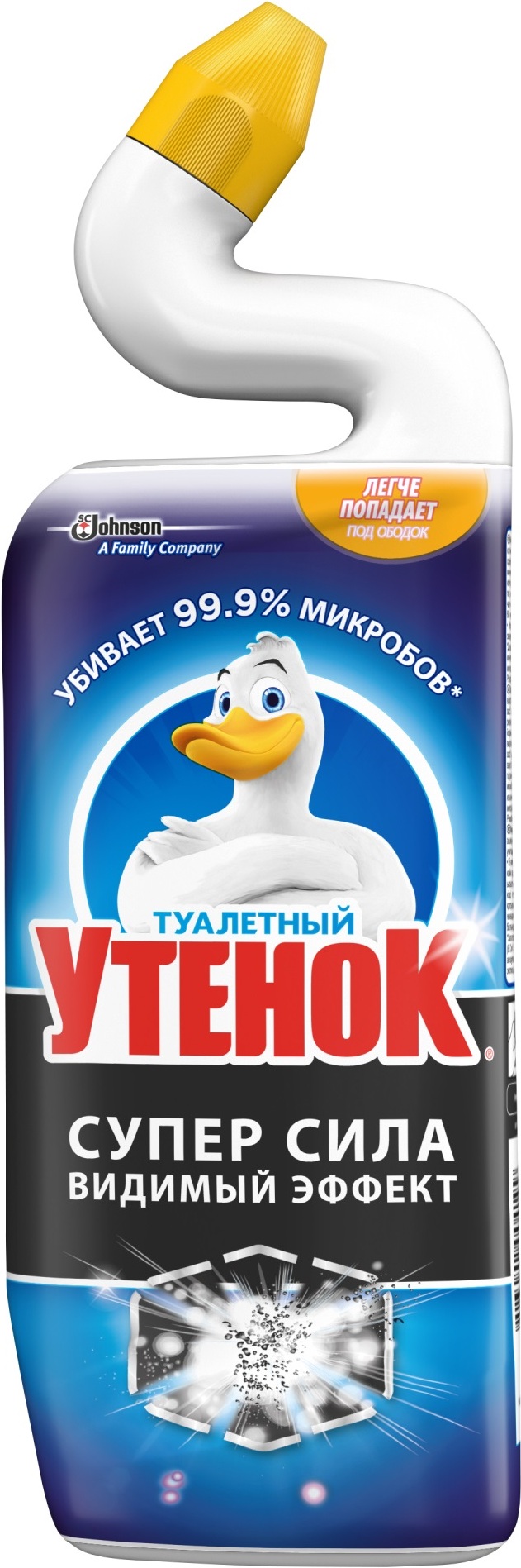 

Чистящее средство Туалетный утенок Супер сила Видимый эффект 900 мл (696894)