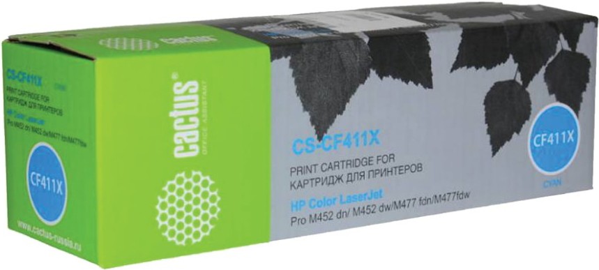 

Картридж CACTUS CS-CF411X, Картридж Cactus CS-CF411X