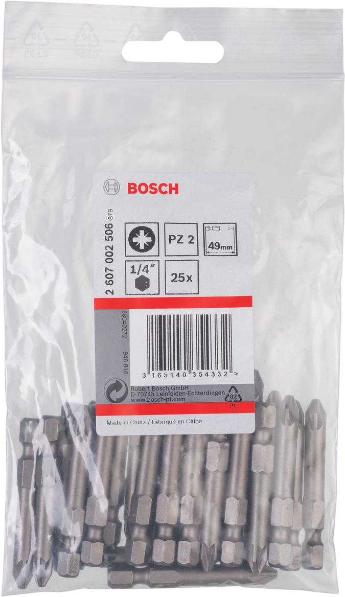 

Набор оснастки Bosch 2.607.002.506, Extra Hart 49мм PZ2 (-25-)