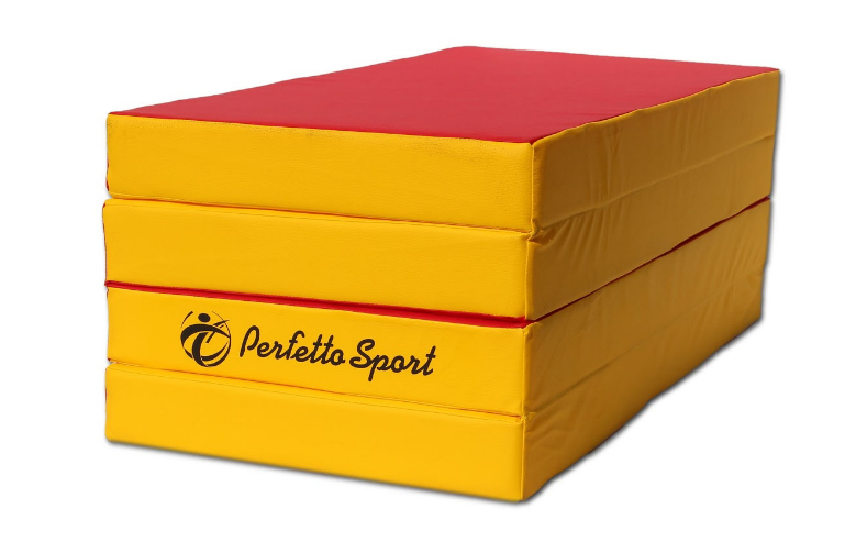 

Гимнастический мат Perfetto Sport № 5 100х200х10 красный/желтый, № 5 100х200х10
