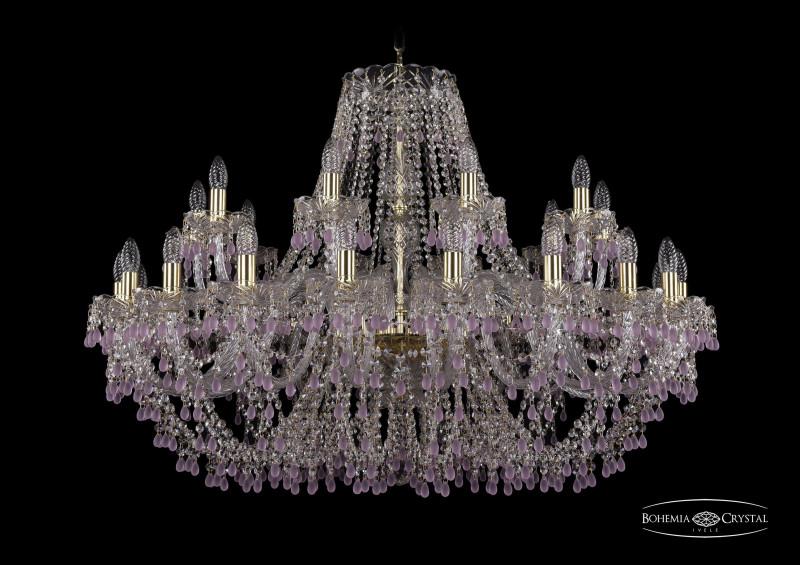 

Подвесная люстра Bohemia Ivele Crystal 1410/20+10/400/G/V7010
