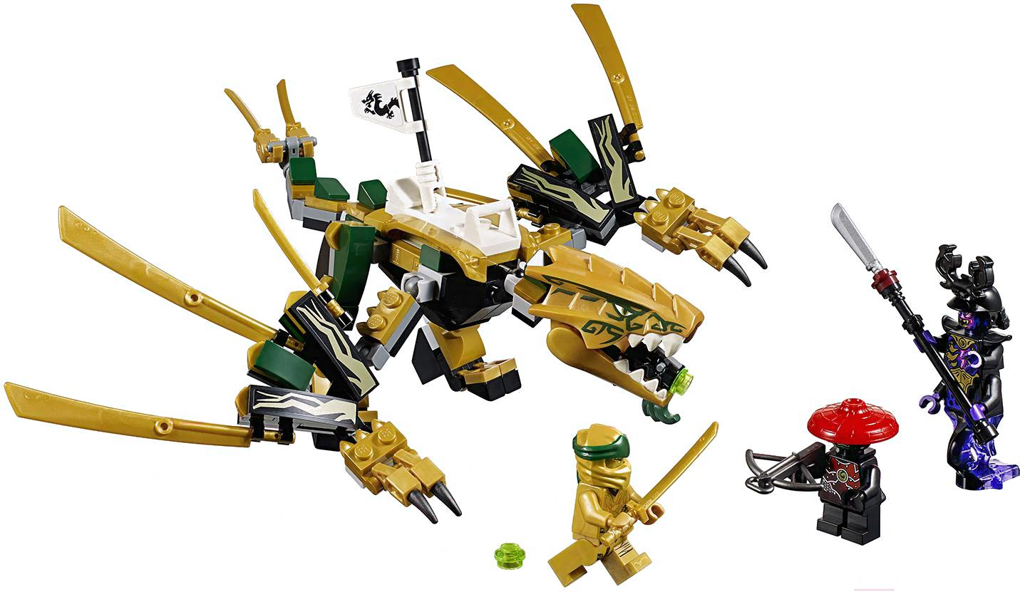 

Конструктор Lego Ninjago Золотой Дракон 70666, Ninjago 70666 Золотой Дракон