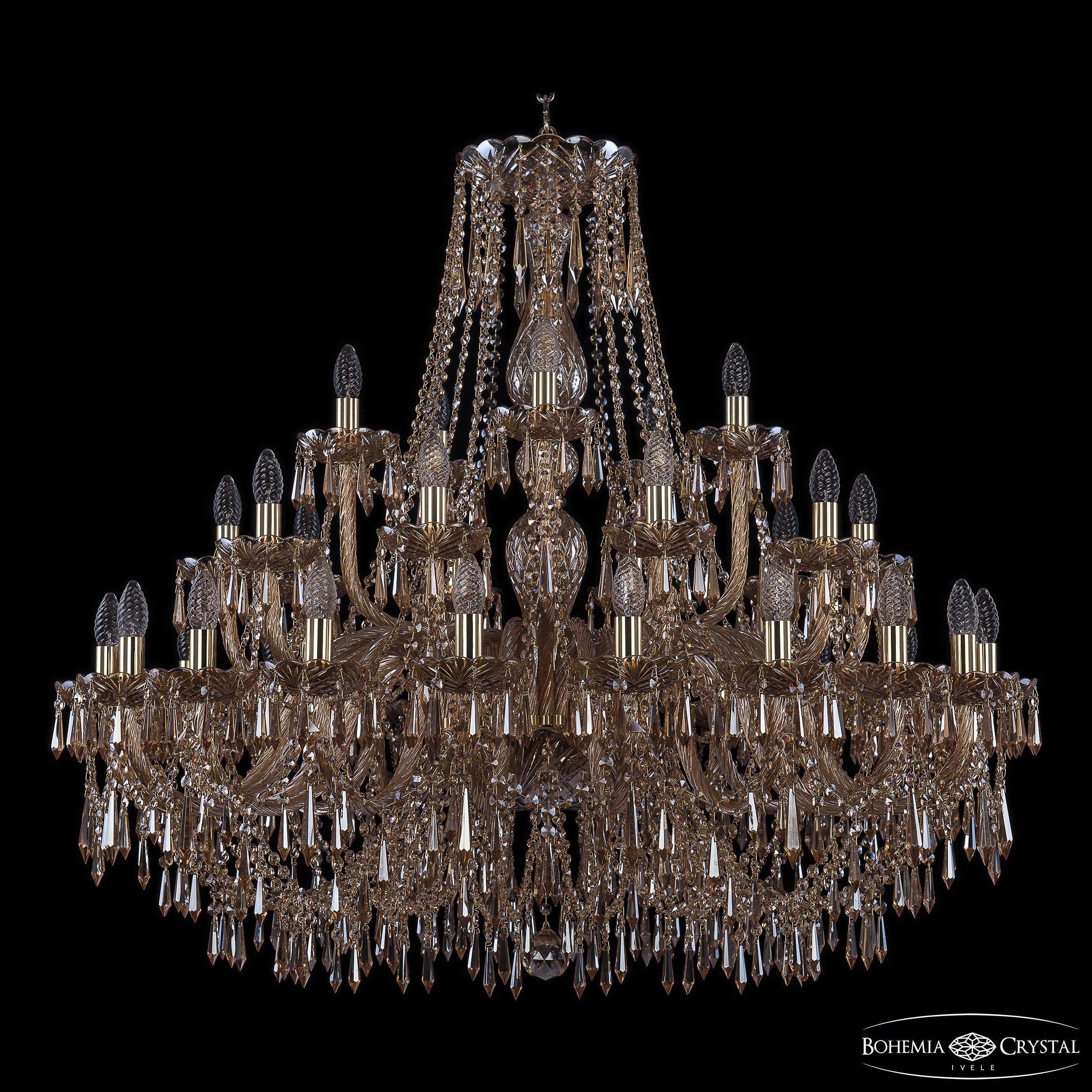 

Подвесная люстра Bohemia Ivele Crystal 1403/20+10+5/400 G M721
