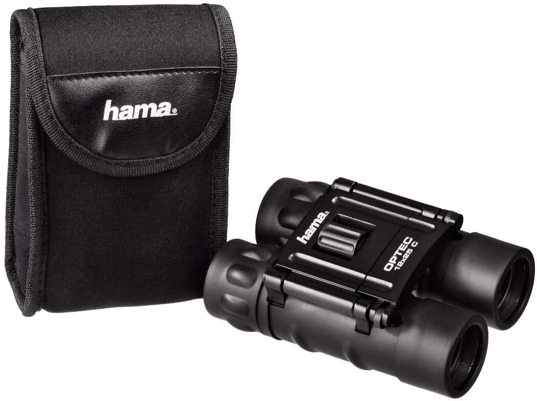 

Бинокль Hama 12x25 мм OptecRoof черный (00002802)