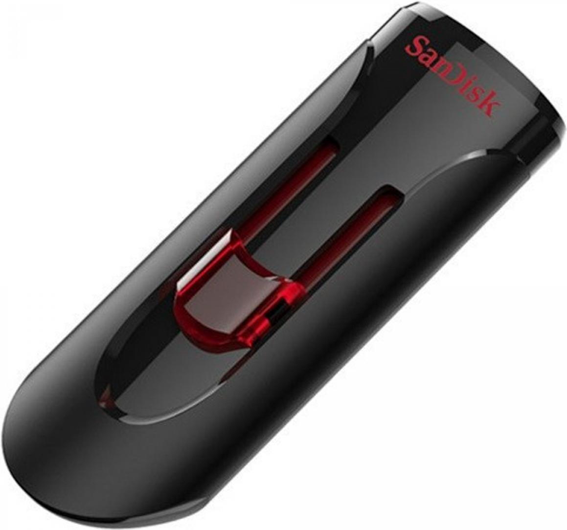 

USB Flash SanDisk Cruzer Glide 32GB Black [SDCZ600-032G-G35], Флеш-накопитель USB SanDisk 32GB SDCZ600-032G-G35