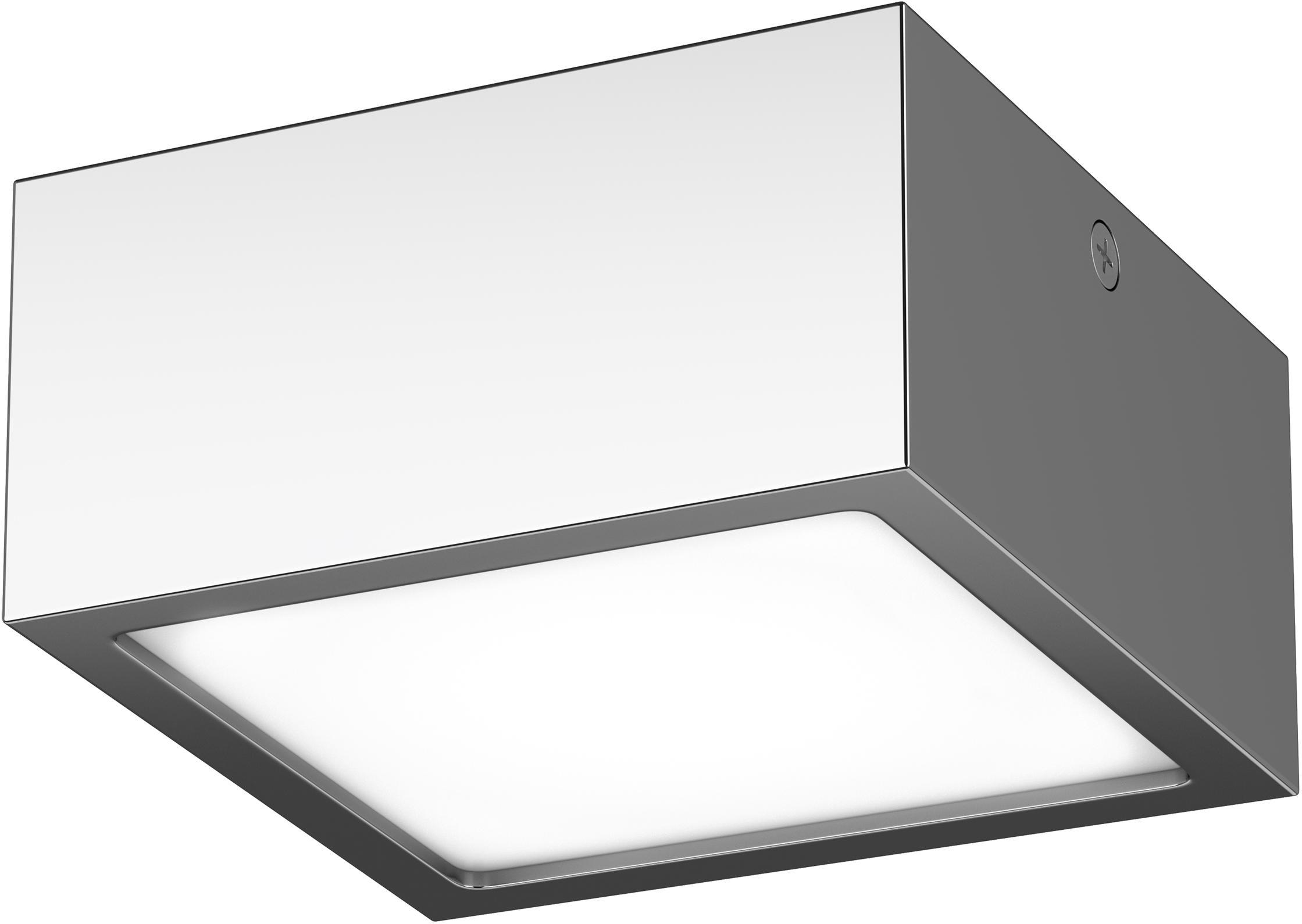 

Влагозащищенный светильник Lightstar 211924 Светильник ZOLLA QUAD LED-SQ 10W 780LM ХРОМ 3000K IP44 (в комплекте), шт