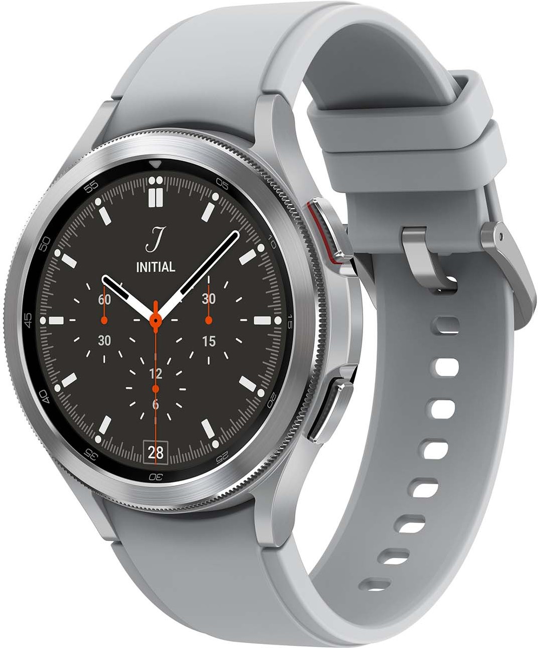

Умные часы Samsung Galaxy Watch4 Classic 46mm Silver [SM-R890NZSACIS], Смарт-часы Samsung Galaxy Watch4 Classic 46мм (серебро)