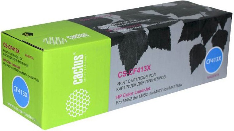 

Картридж Cactus CS-CF413X Magenta