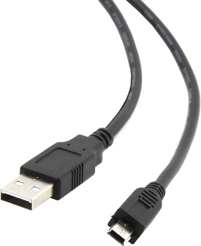 

Кабель Gembird CCP-USB2-AM5P-6, Кабель USB2.0 Cablexpert CCP-USB2-AM5P-6 черный