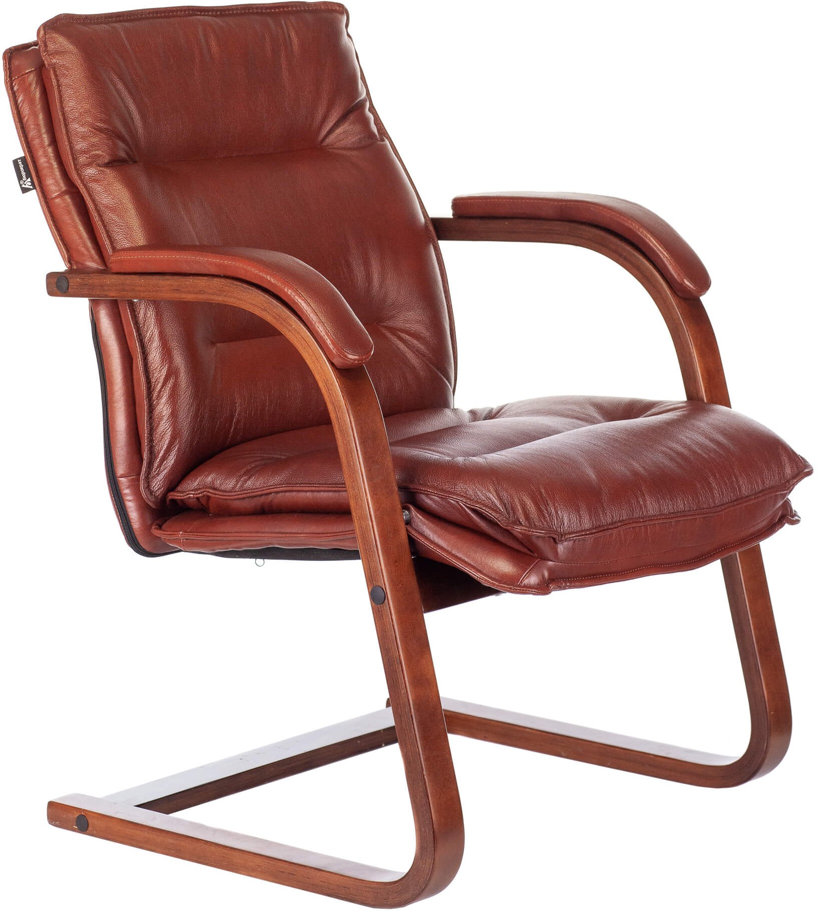 

Офисное кресло Бюрократ T-9927WALNUT-AV светло-коричневый [T-9927WALNUT-AV/CHOK], Офисное кресло Бюрократ T-9927WALNUT-AV T-9927WALNUT-AV/CHOK светло-коричневый