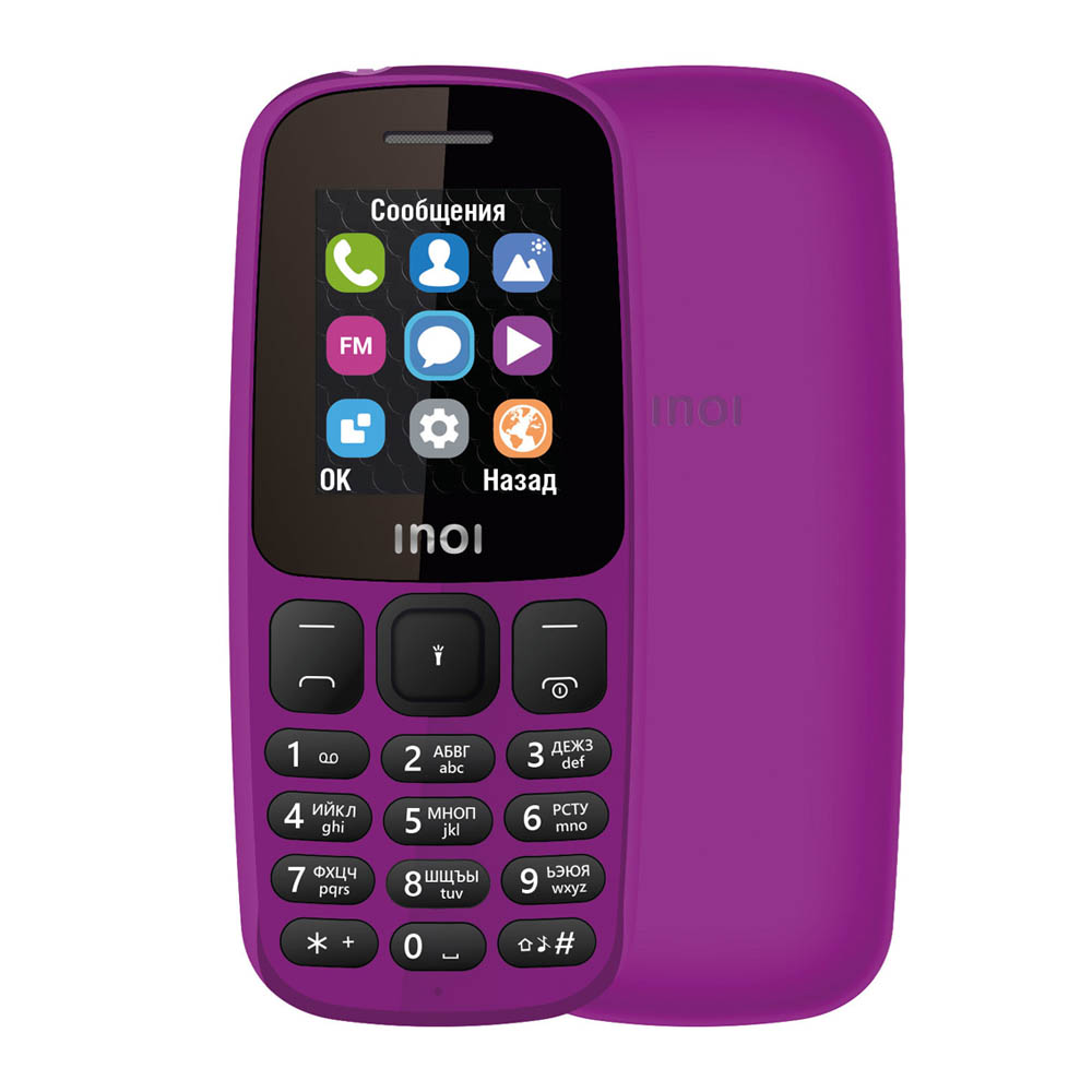 

Мобильный телефон INOI 101 Violet [4660042753027], 101