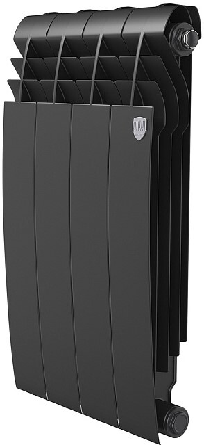 

Радиатор отопления Royal Thermo BiLiner 500 Noir Sable 4 секции, Биметаллический радиатор Royal Thermo BiLiner 500 Noir Sable (4 секции)