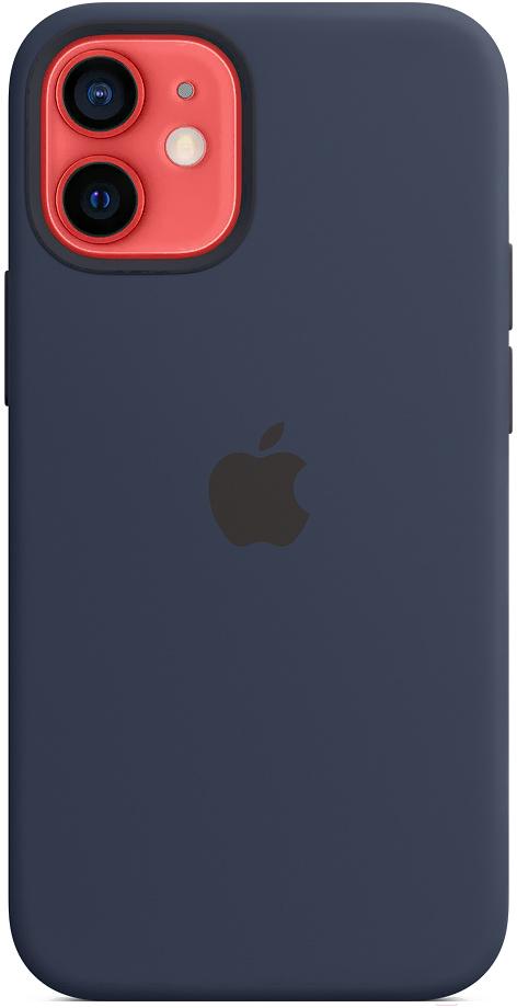 

Чехол для телефона Apple iPhone 12 mini Silicone Deep Navy [MHKU3], iPhone 12 mini Silicone