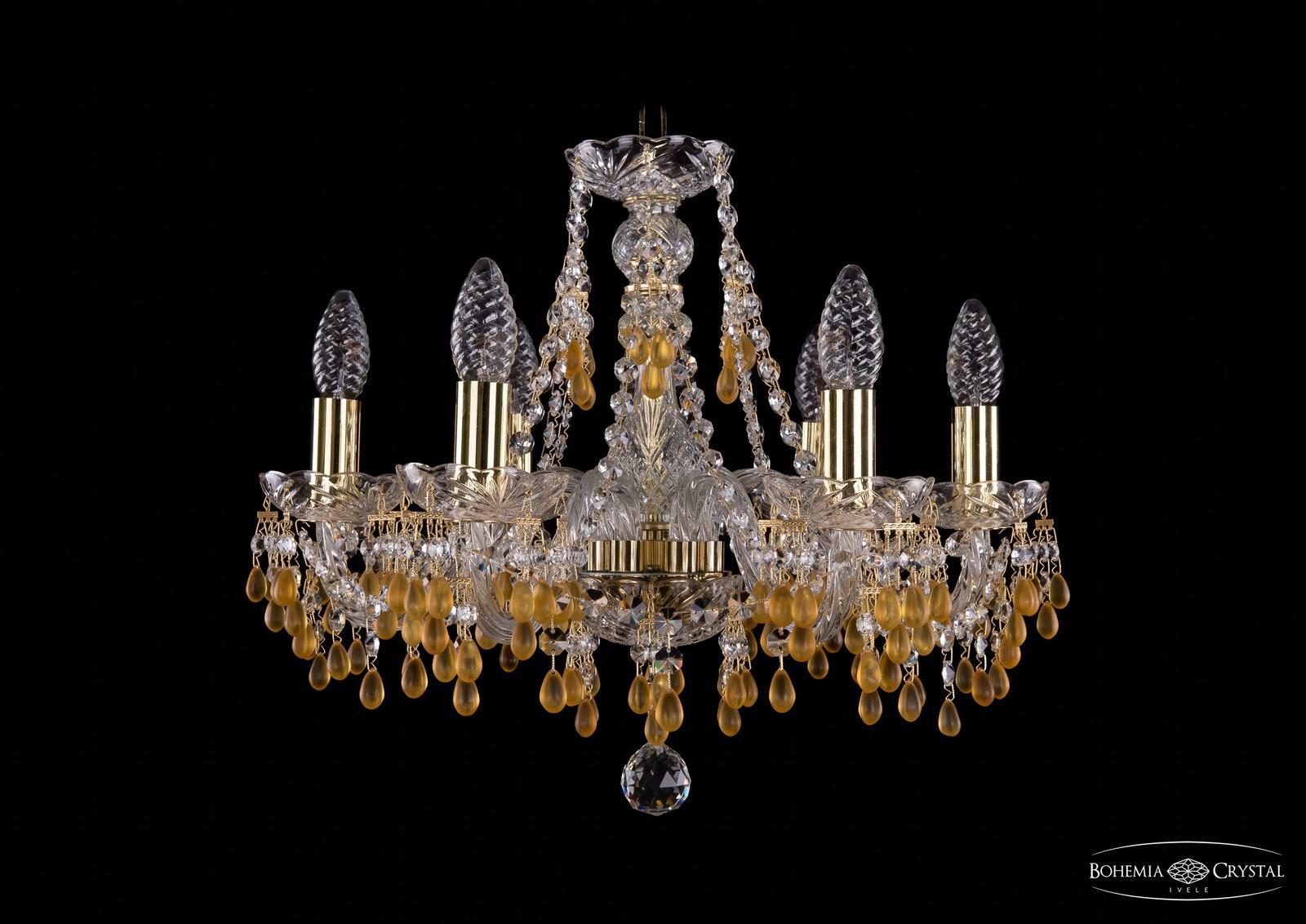 

Подвесная люстра Bohemia Ivele Crystal 1410/6/160 G V1003