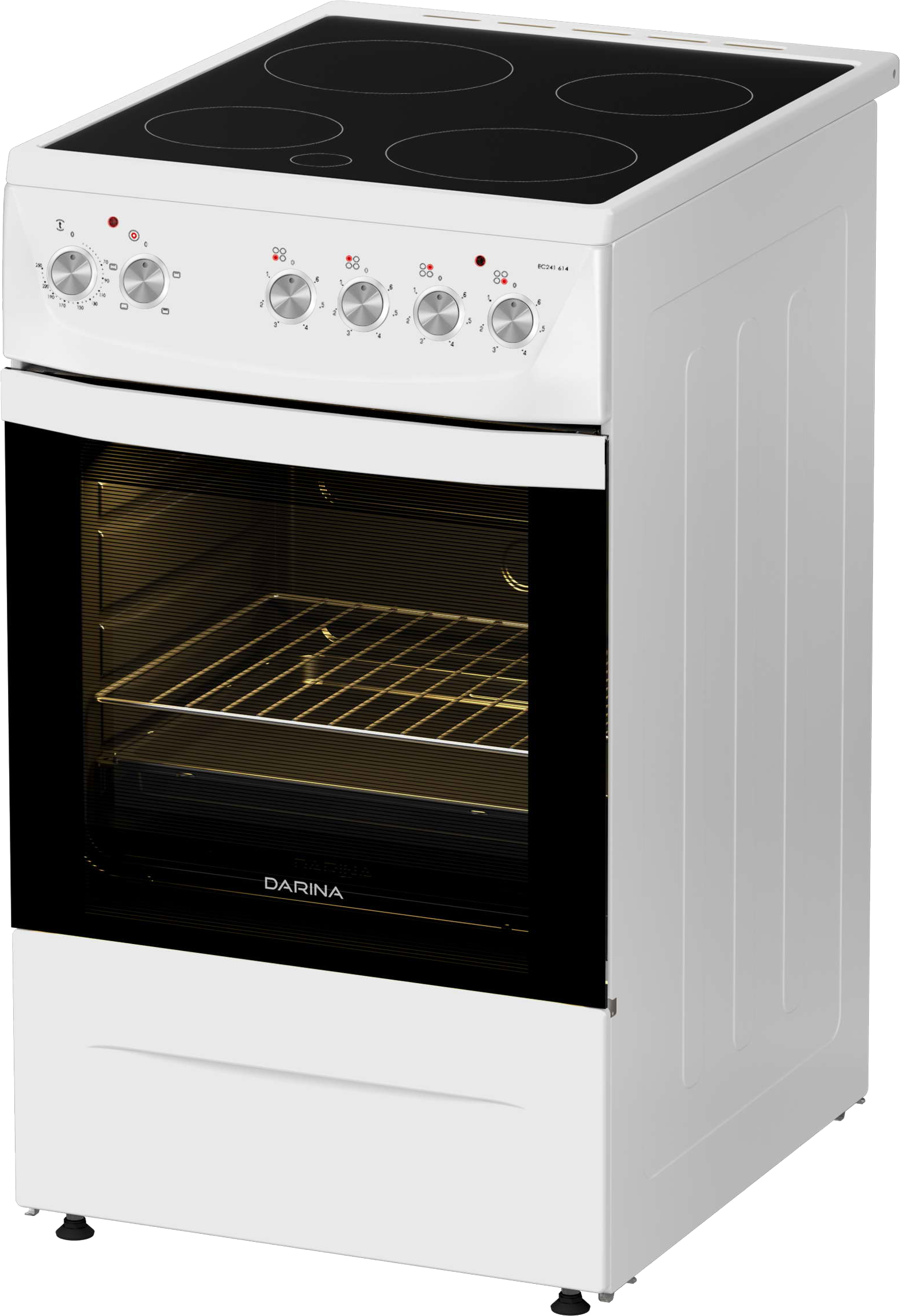 

Кухонная плита Дарина 1D5 EC241 614 W, Кухонная плита Darina 1D5 EC241 614 W