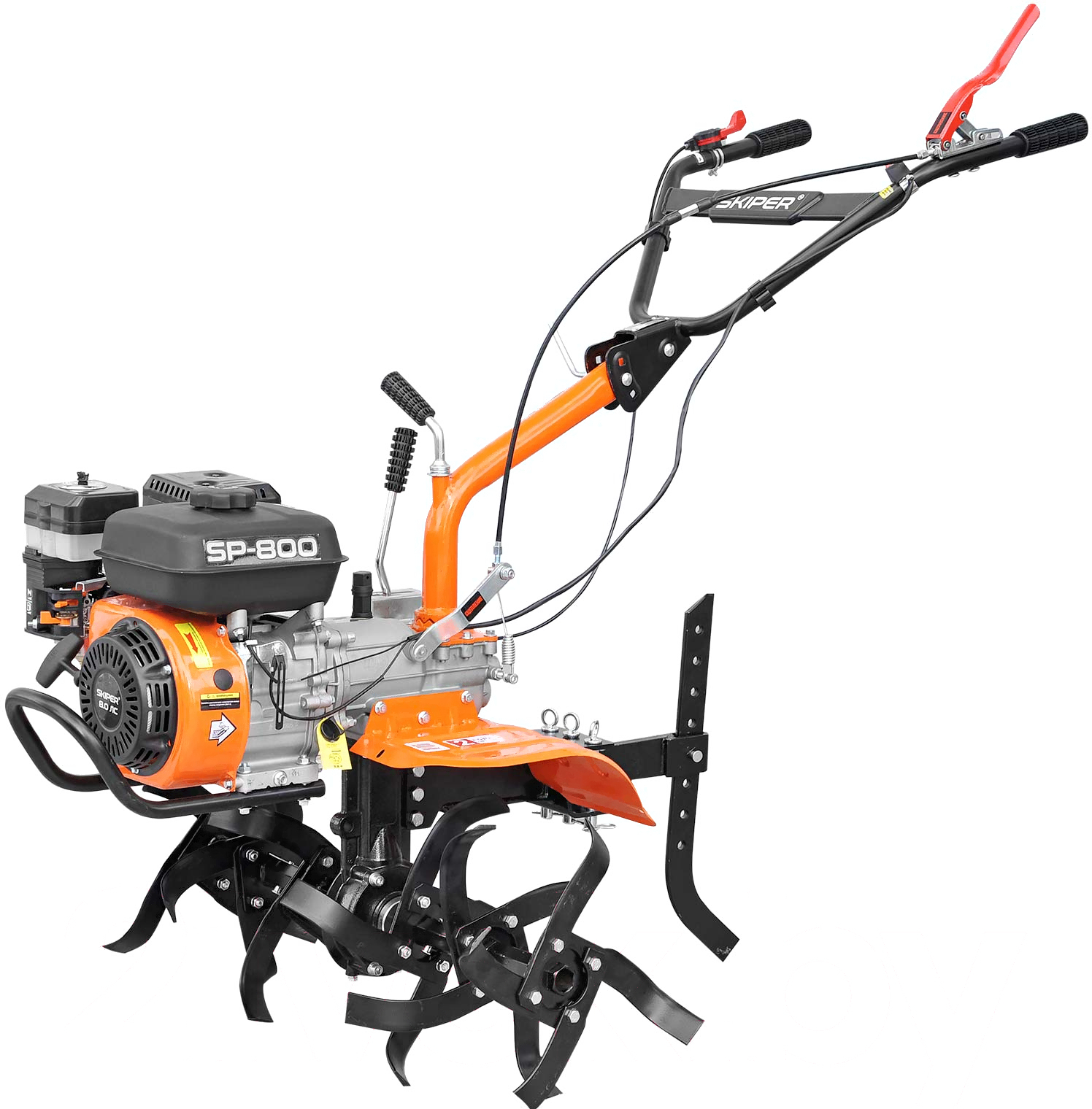 

Культиватор Skiper SP-800 + колеса Brado 4.00-8 (комплект)