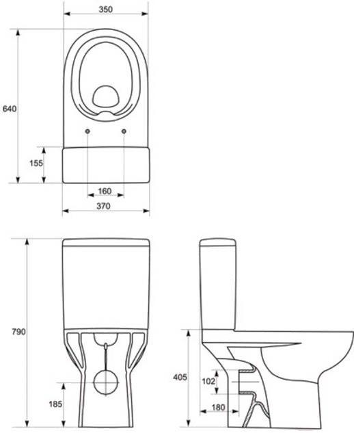 

Унитаз Cersanit Street Fusion S-KO-SFU011-3/5-COn-S-DL-w, Street Fusion New Clean 3/5