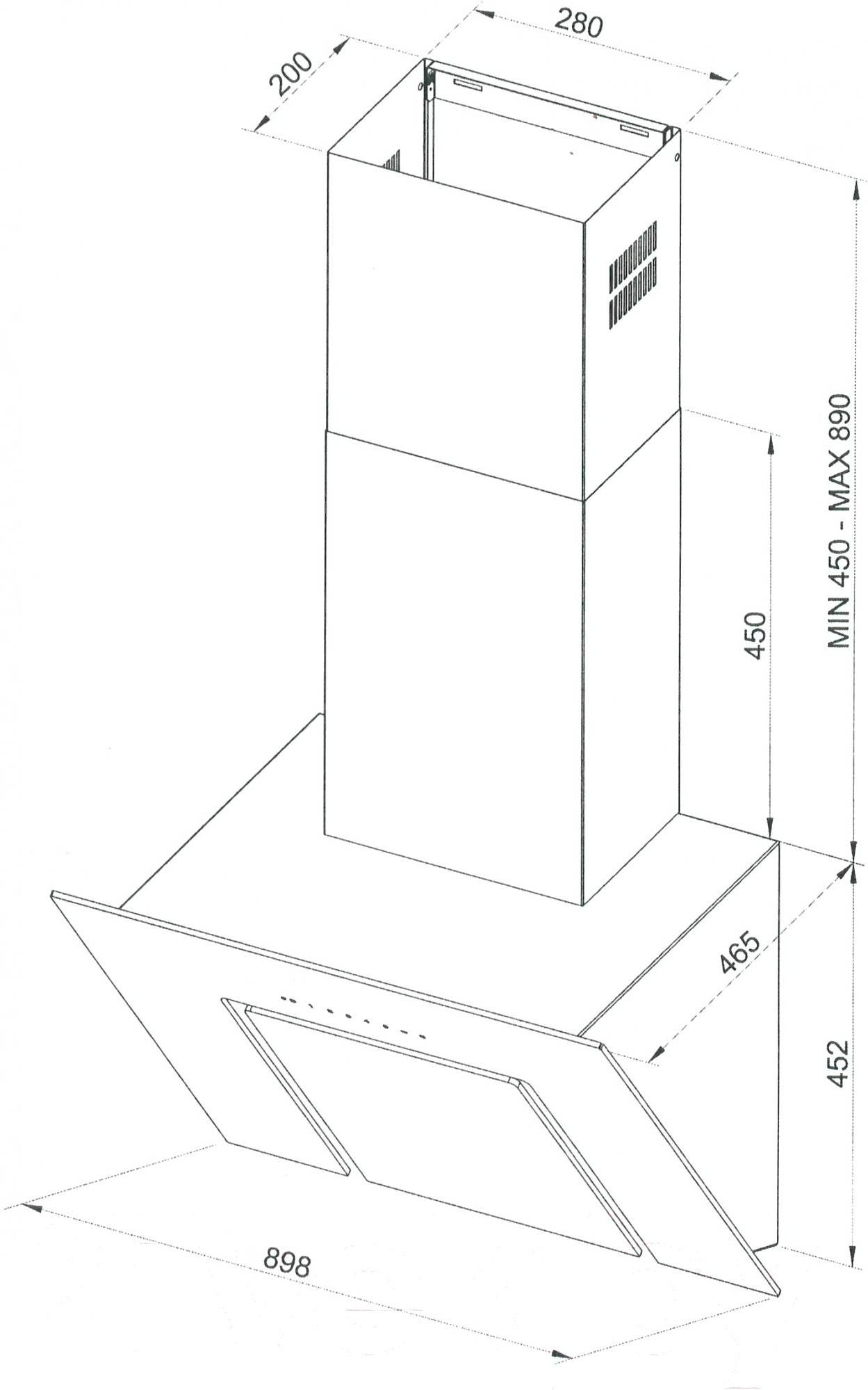 

Кухонная вытяжка KUPPERSBERG F 960, F 960