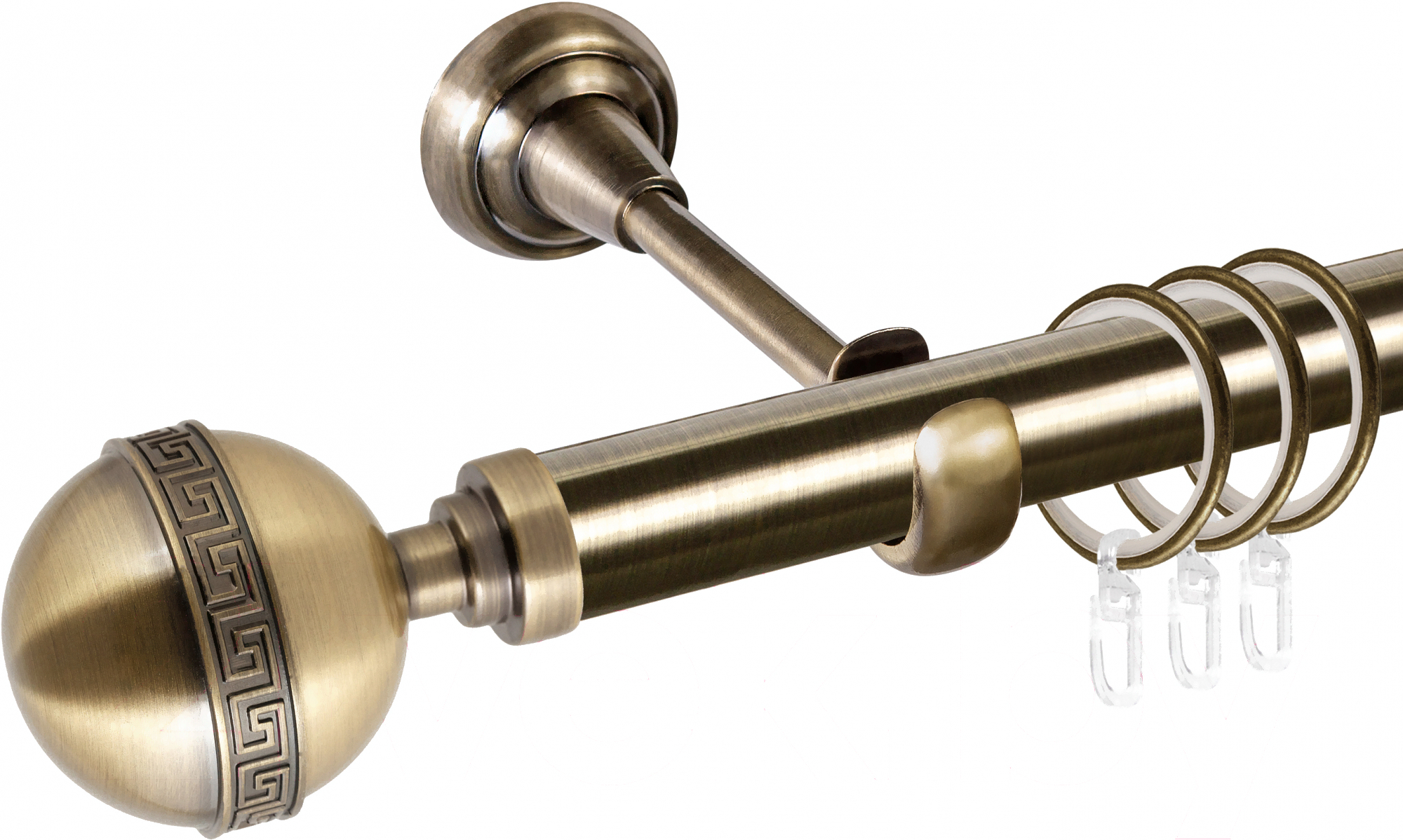 

Карниз АС ФОРОС Grace D25Г + наконечники Таврика 1.4м антик