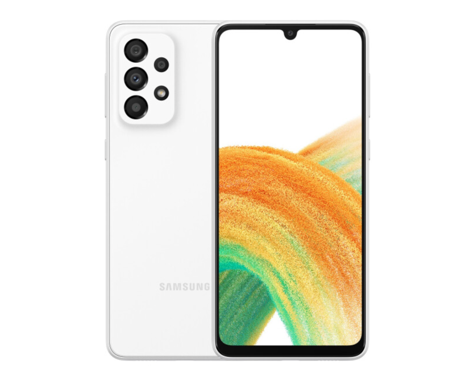 

Смартфон Samsung Galaxy A33 6GB/128GB White (SM-A336BZWGCAU), Смартфон Samsung Galaxy A33 128GB White (SM-A336BZWGCAU)