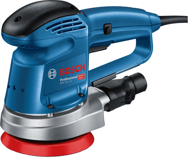 

Шлифмашина Bosch GEX 34-125 [0601372300], Эксцентриковая шлифмашина Bosch GEX 34-125
