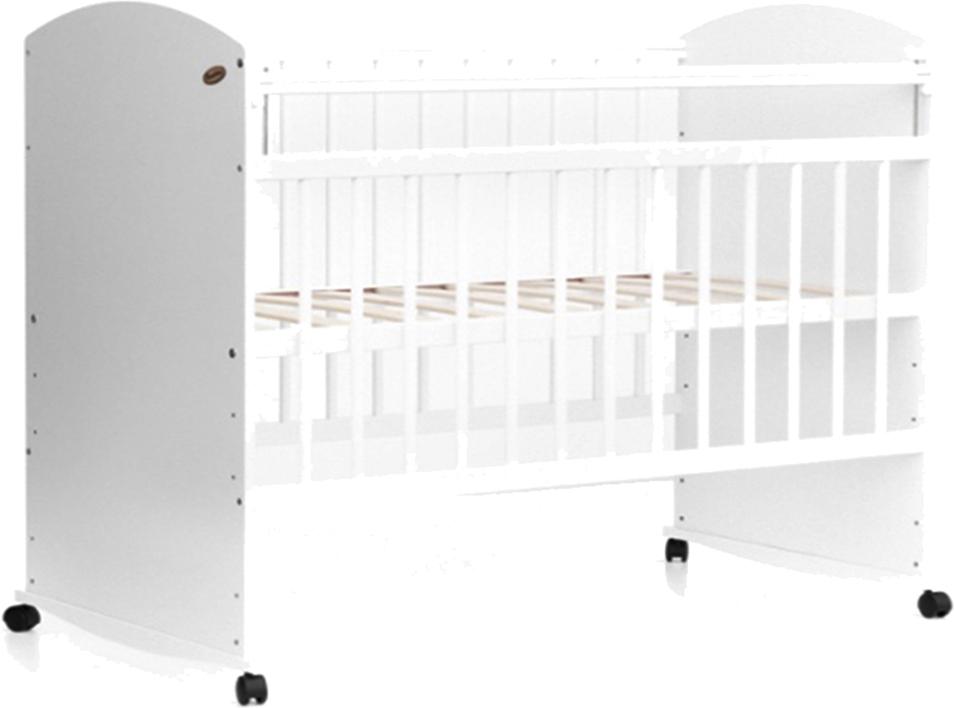 

Детская кроватка Bambini Elegance М 01.10.06 белый, Elegance М 01.10.06