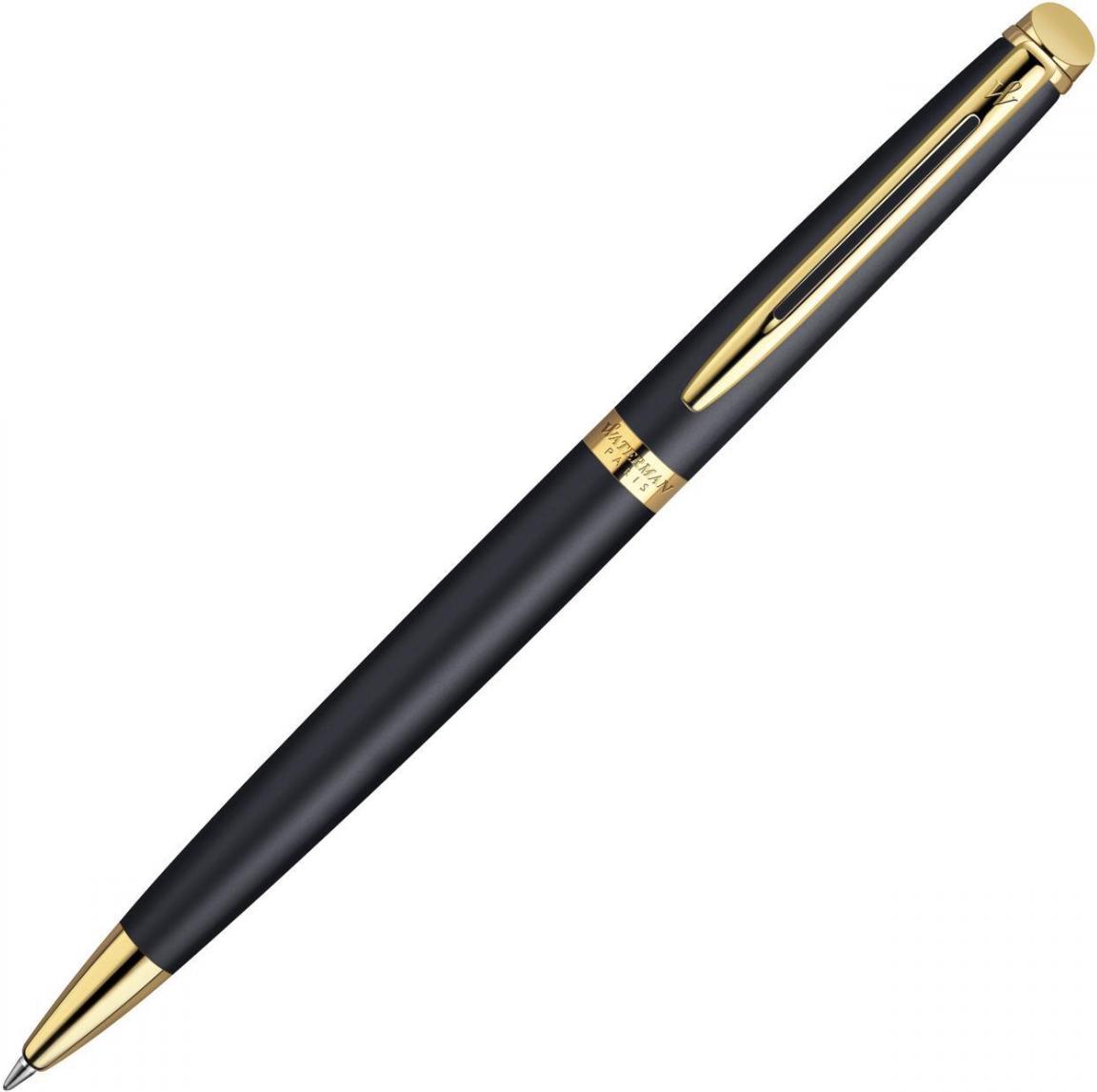 

Ручка шариковая Waterman Hemisphere GT M синие чернила коробка Mars Black [S0920670], Hemisphere GT M синие чернила коробка
