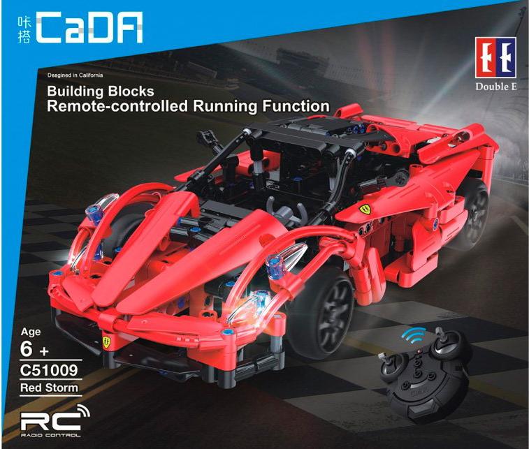 

Конструктор CaDa Ferrari C51009W на радиоуправлении, Ferrari C51009W на радиоуправлении