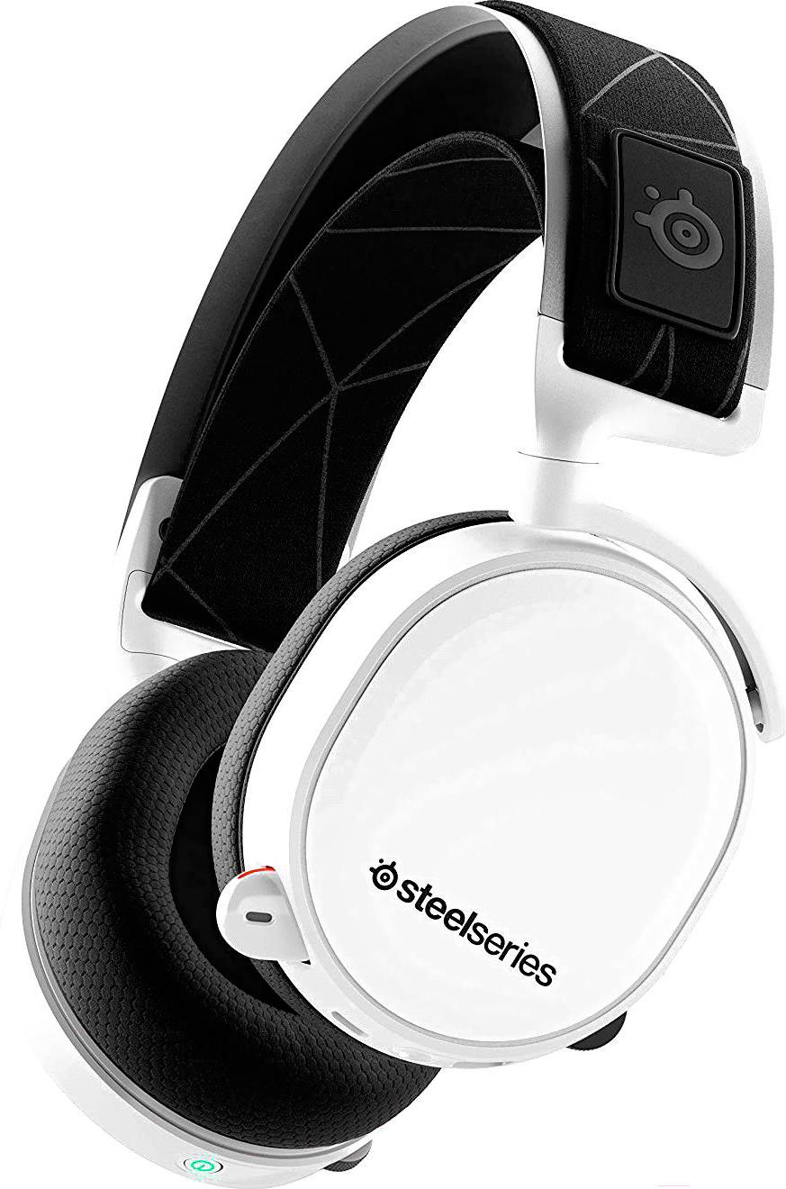 

Наушники SteelSeries Arctis 7 2019 Edition белый/черный [61508], Arctis 7 2019 Edition