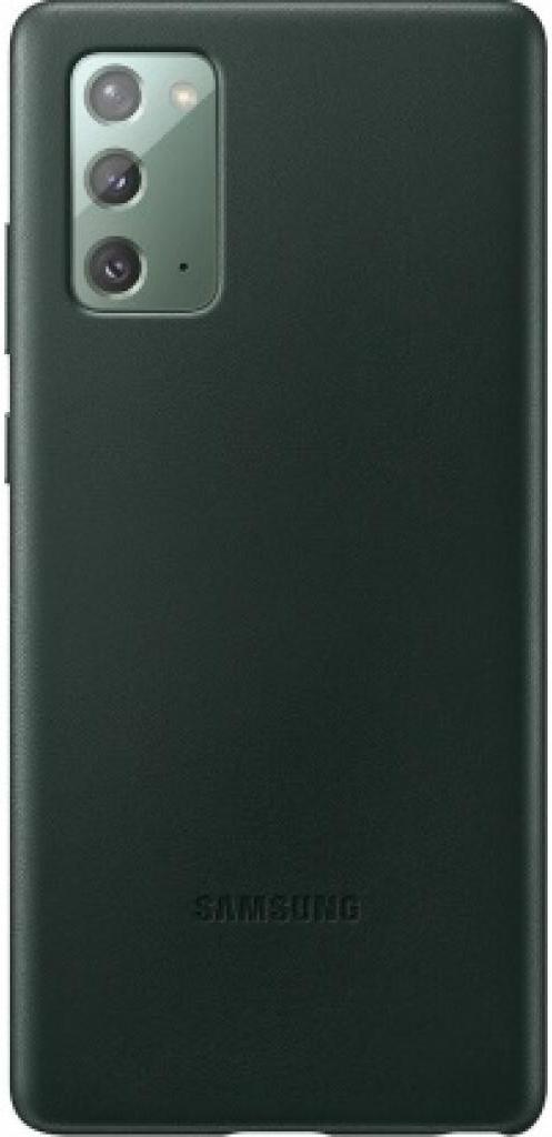 

Чехол для телефона Samsung Leather Cover для Note20 Green [EF-VN980LGEGRU], Leather Cover для Note20