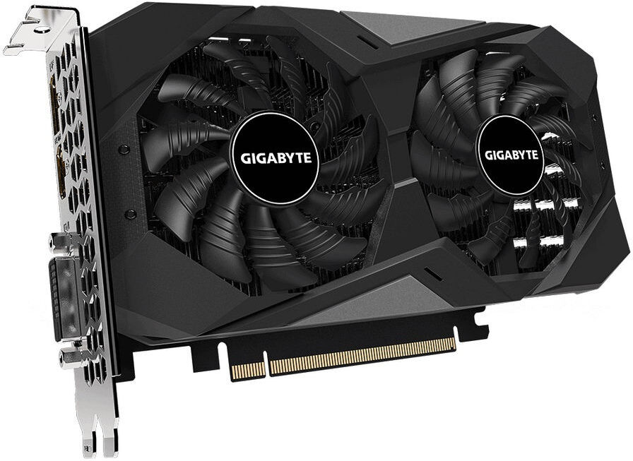 

Видеокарта Gigabyte PCIE16 GTX1650 4GB GDDR6 [GV-N1656WF2OC-4GD V2], Видеокарта Gigabyte GeForce GTX 1650 D6 WINDFORCE OC 4G 4GB GDDR6