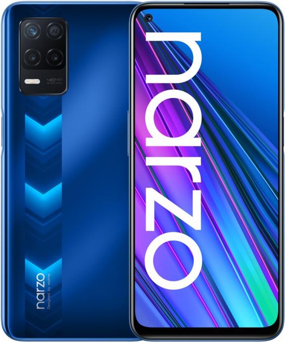 

Мобильный телефон Realme Narzo 30 5G 4/128GB синий [Narzo 30 5G 4/128GB синий], Narzo 30 5G 4/128GB
