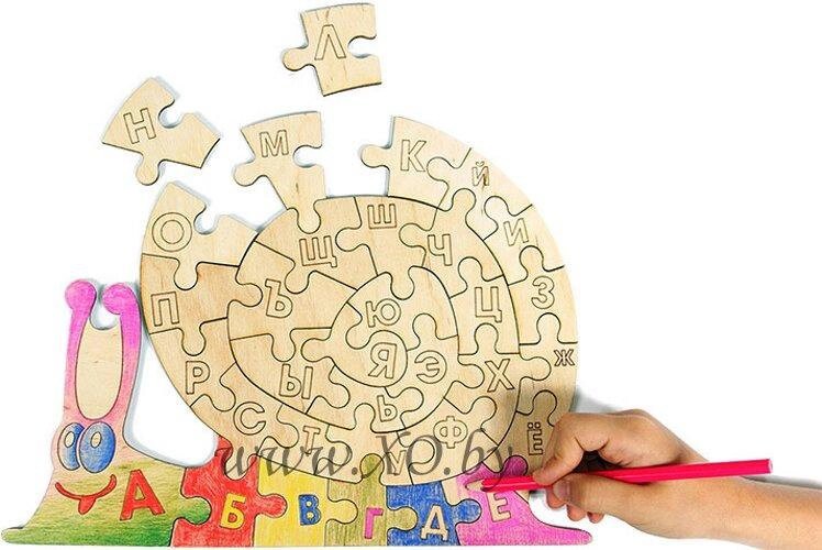 

Пазл Woody Умная улитка [00112], Игрушка Woody Набор Умная улитка 9503007000 00112
