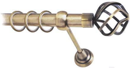 

Карниз Lm Decor Булава 097 1р гладкий 25мм 3.6м антик, Булава 097 1р гладкий 25мм 3.6м