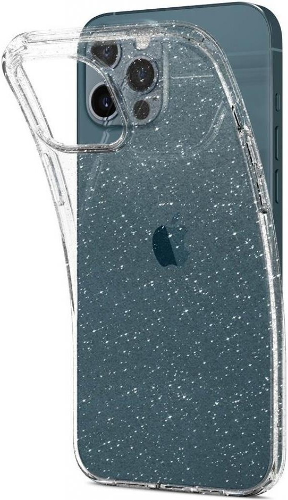

Чехол для iPhone 12 Pro Max гелевый с блестками Spigen SGP Liquid Crystal Glitter прозрачный