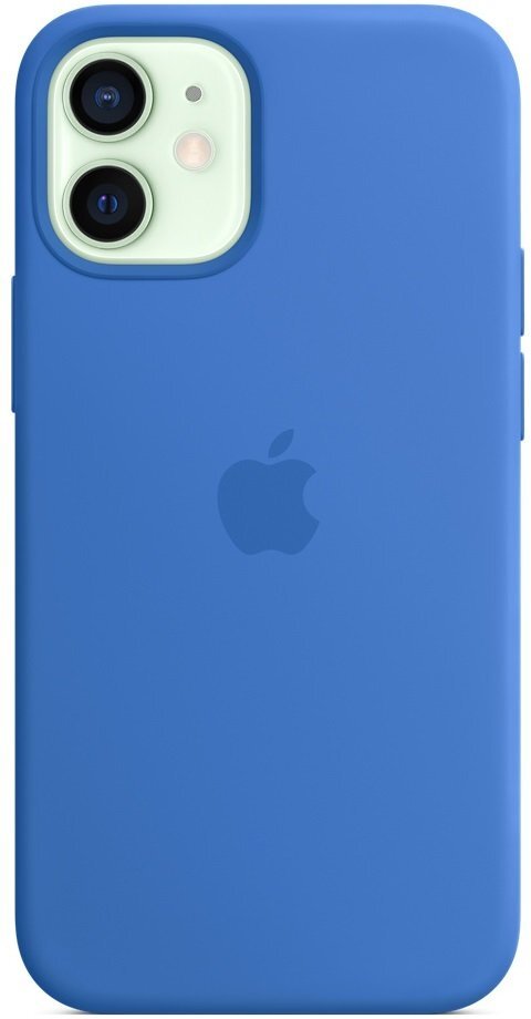 

Чехол для телефона Apple iPhone 12 mini Silicone Case with MagSafe Capri Blue [MJYU3], Чехол для телефона Apple iPhone 12 mini Silicone Case with MagSafe MJYU3 Capri Blue