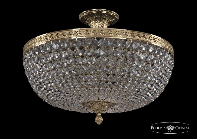 

Люстра на штанге Bohemia Ivele Crystal 19151/45IV G C1
