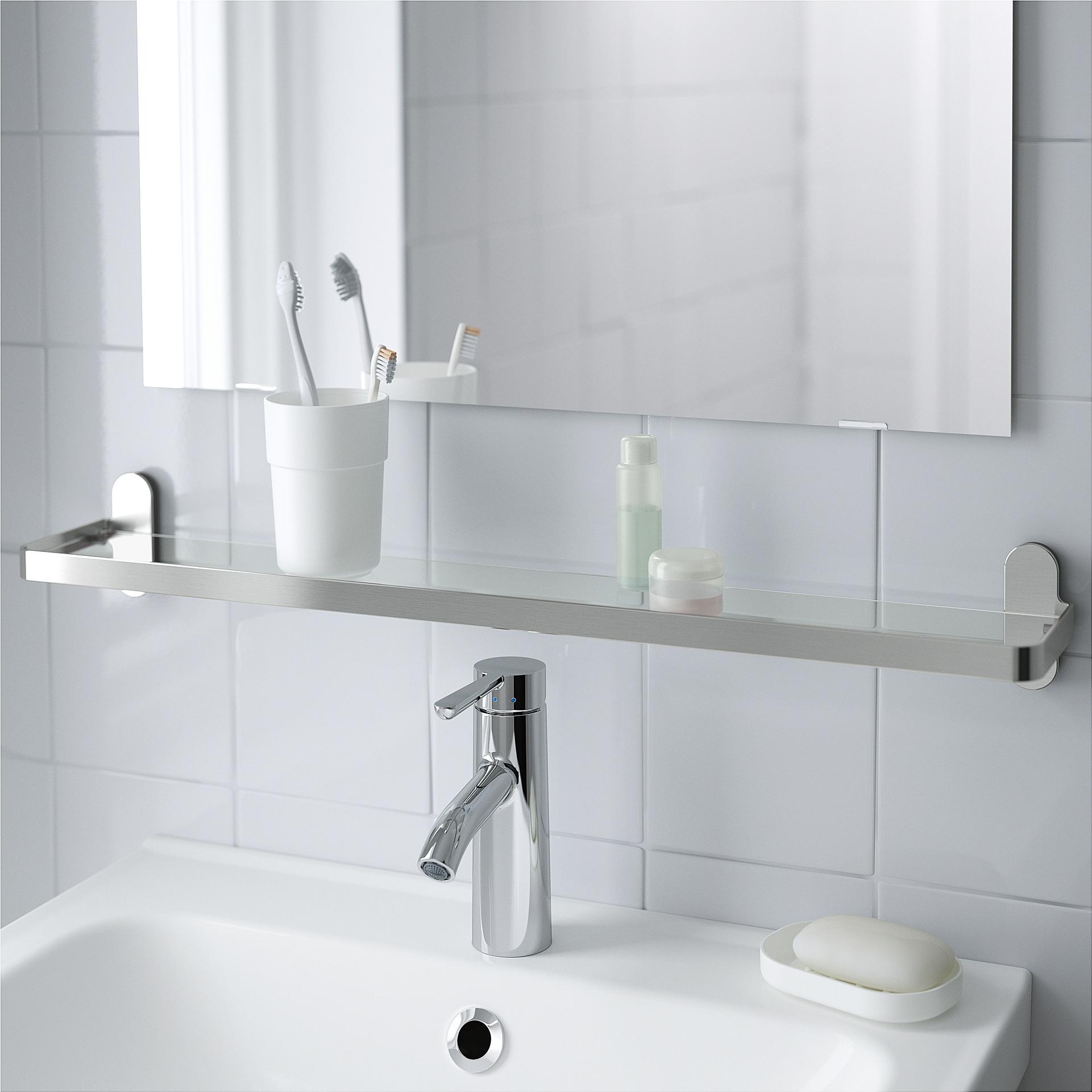 

Полка для ванной IKEA Брогрунд [203.497.49], Брогрунд