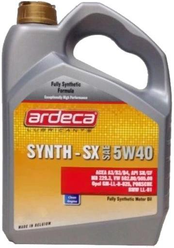 

Моторное масло Ardeca Synth-SX 5W40 5л, Synth-SX 5W40 5л