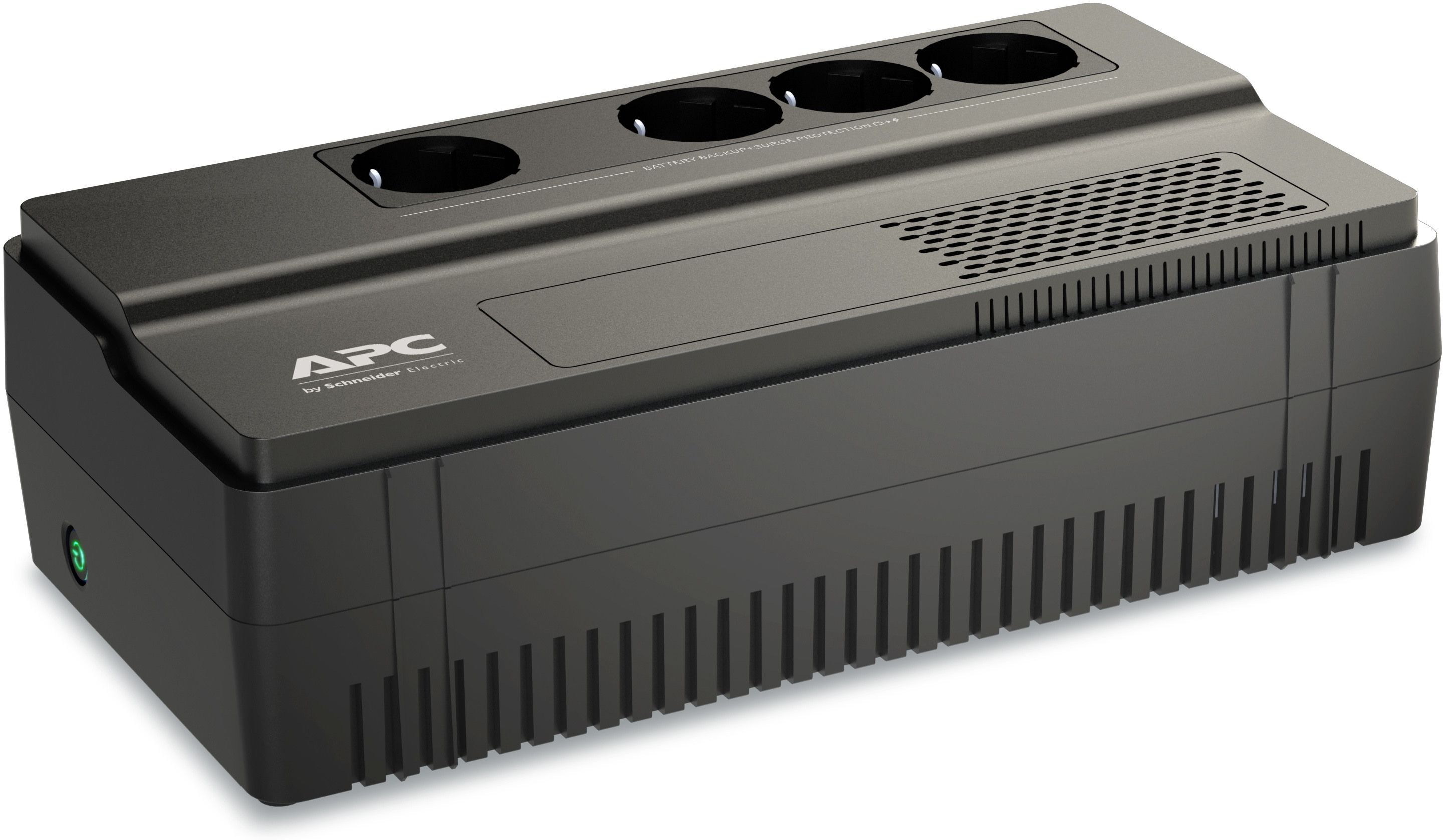 

Источник бесперебойного питания APC Back-UPS BV 1000VA, AVR, Schuko Outlet, 230V [BV1000I-GR], Источник бесперебойного питания APC Back-UPS BV1000I-GR черный