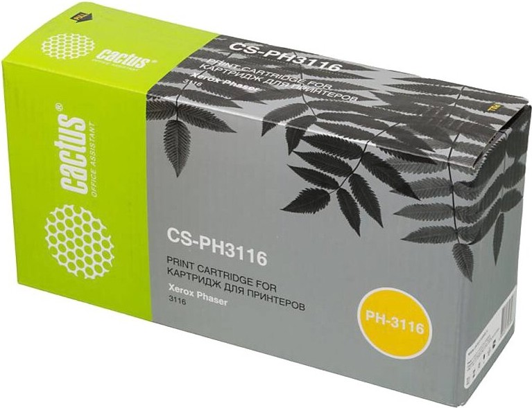 

Картридж лазерный Cactus 109R00748 черный (CS-PH3116)