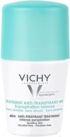 

Дезодорант шариковый Vichy Deodorants против избыточного потоотделения 48ч (50мл), Deodorants против избыточного потоотделения 48ч 50мл