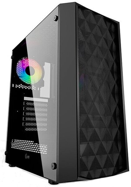 

Корпус для компьютера Powercase CMDM-L1, Корпус Powercase Diamond Mesh LED