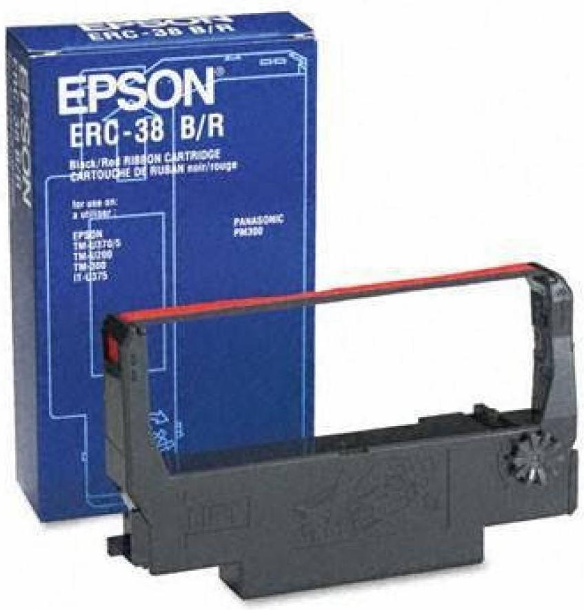 

Картридж для принтера Epson ERC-38 B/R [C43S015376], ERC-38 B/R