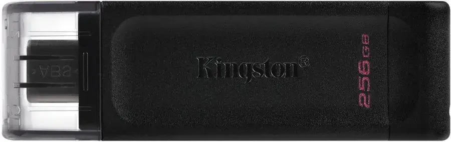 

Usb flash накопитель Kingston Data Traveler 256Gb 70 Type-C DT70/256GB черный