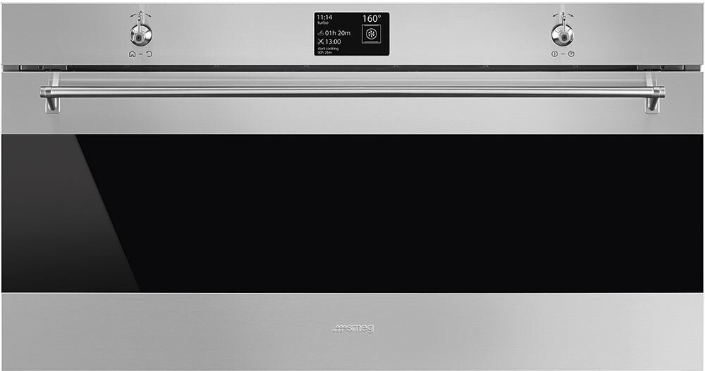 

Духовой шкаф Smeg SFPR9395X, Духовой шкаф Smeg SFPR9395X Stainless steel/Black