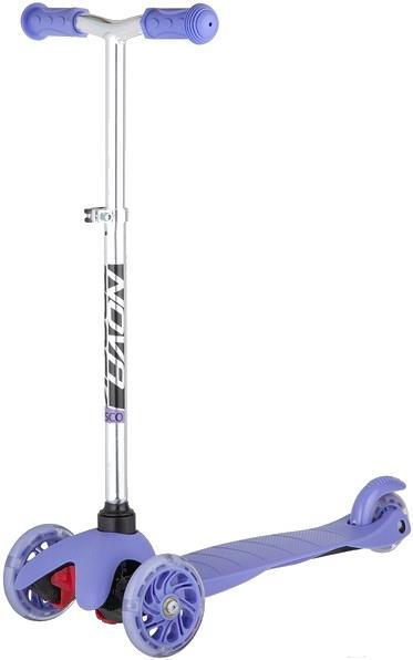 

Самокат Novatrack Кикборд 140997 фиолетовый, Самокат Novatrack Disco-Kids Basic 120H.DISCOKIDS.VL20 (фиолетовый)