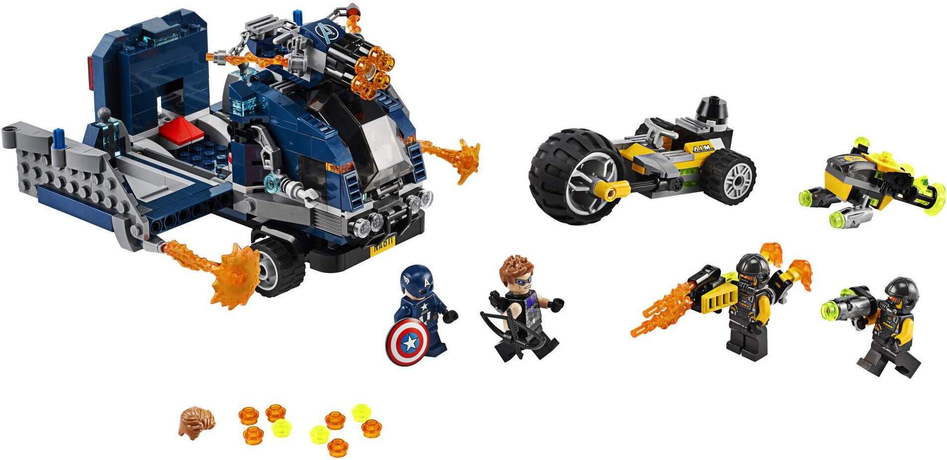 

Конструктор LEGO Мстители: Нападение на грузовик [76143], Конструктор LEGO Мстители: Нападение на грузовик 76143