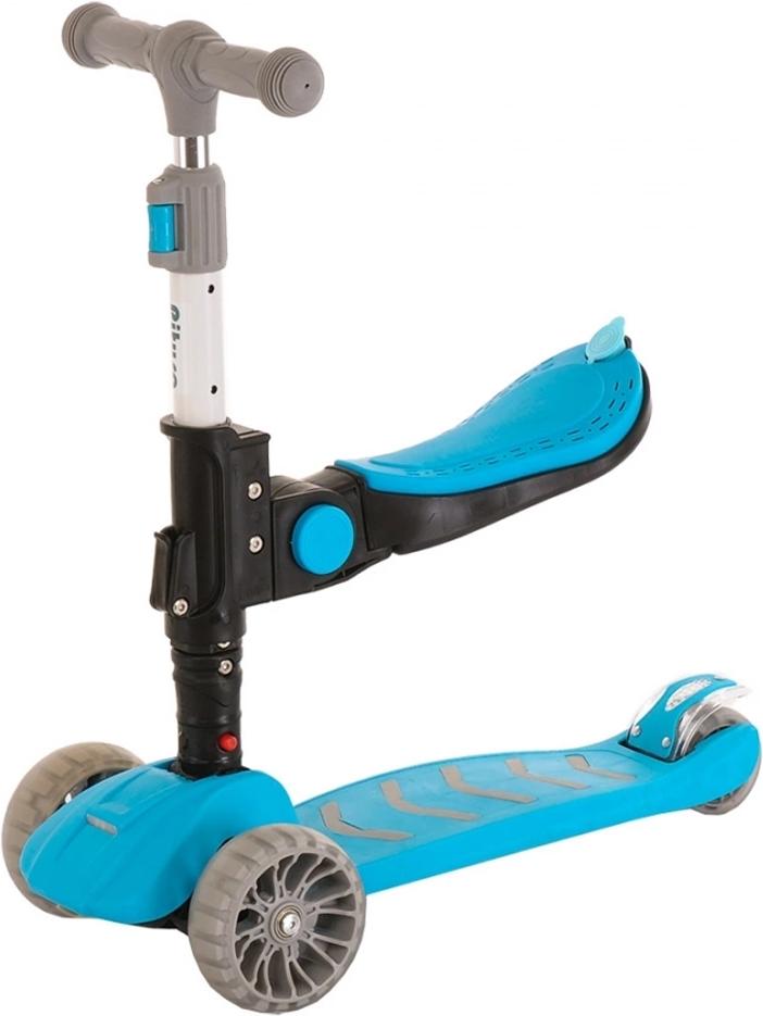 

Самокат Pituso трехколесный 2 в 1 Blue [HD-S929B], трехколесный 2 в 1
